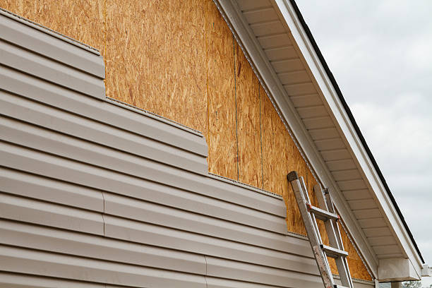 Professional Siding Repair technician working in Imler, PA